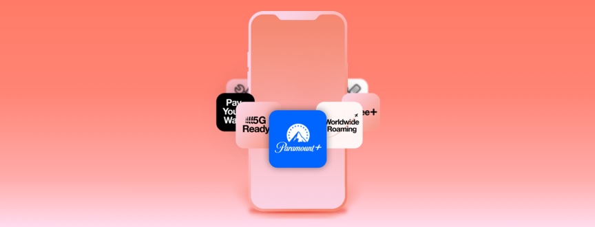 Three Your Way image showing Paramount+ and other perks