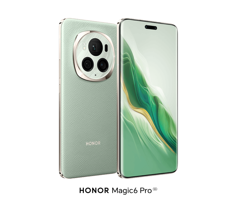 2 HONOR Magic6 Pro in green